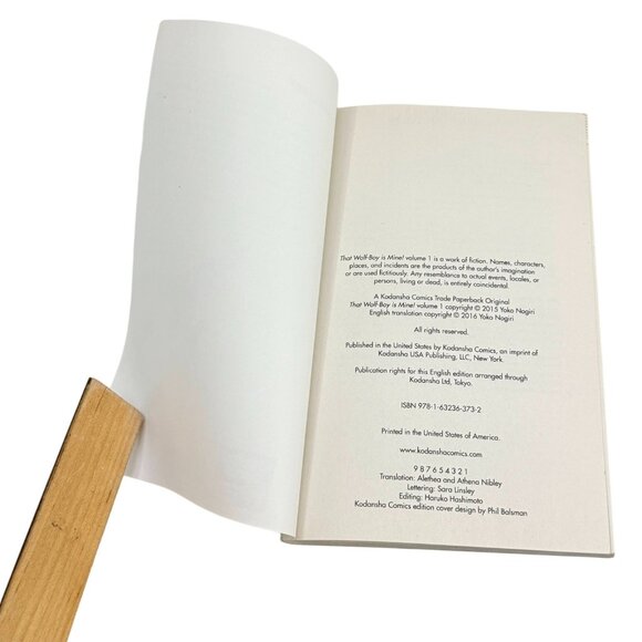 That Wolf-Boy Is Mine Lot 4 PB Book Manga Vol 1 2 3 4 Yoko Nogiri Complete - Picture 3 of 7